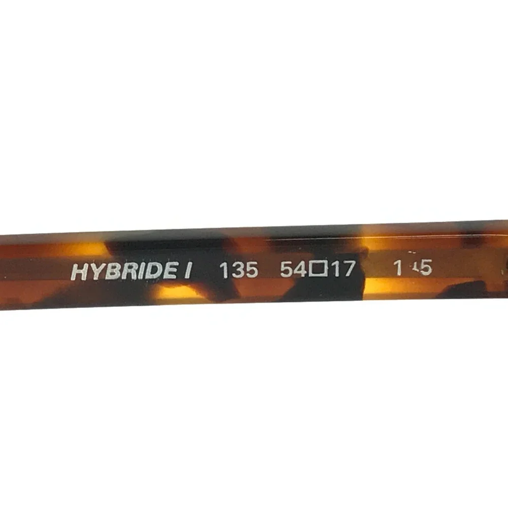 PLM Creation Eyeglasses Frames HYBRIDE I 135 Black Brown Tortoise Gold 54-17-145